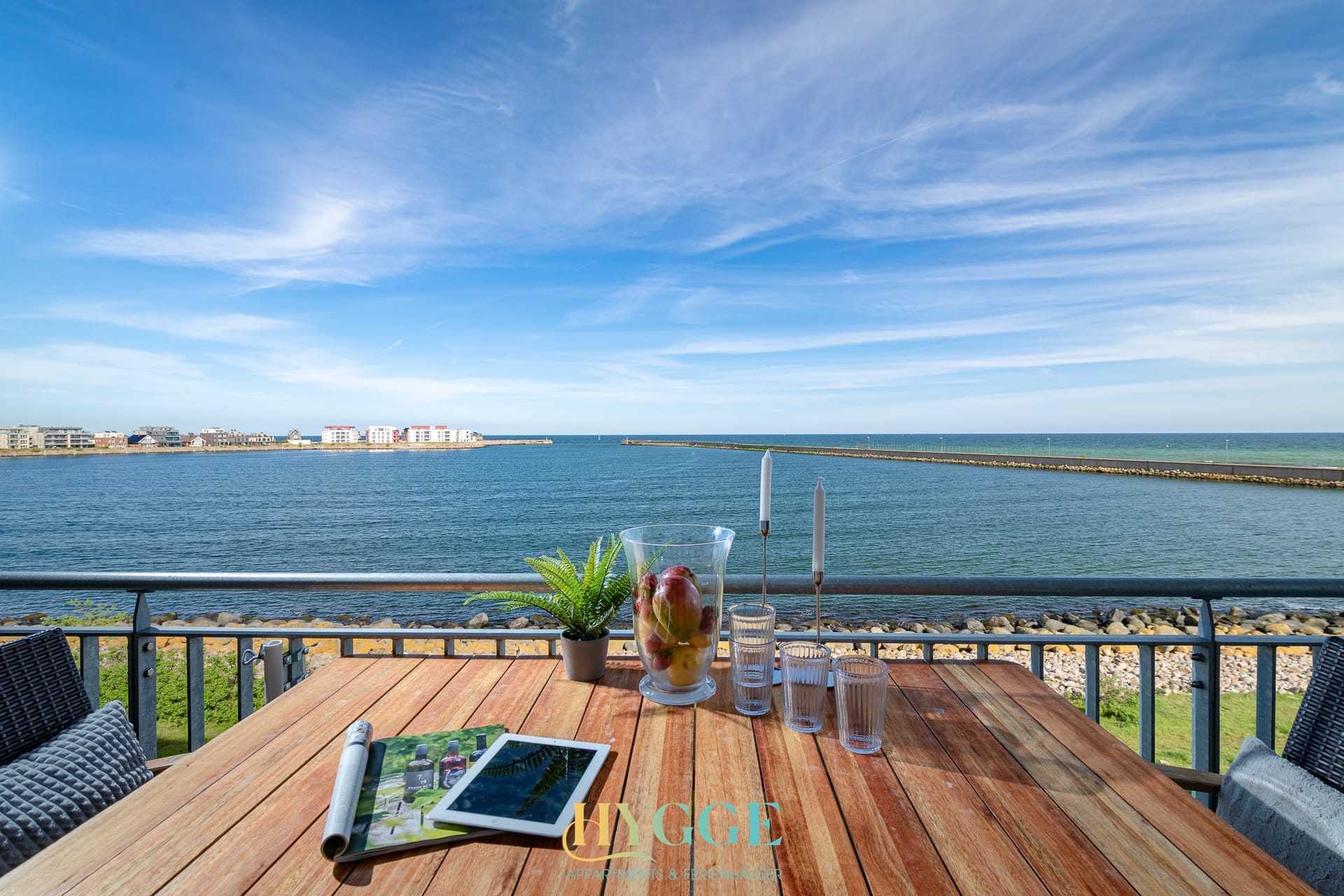 Gemütliche Ferienwohnung Lodge 18 mit Meerblick in Olpenitz