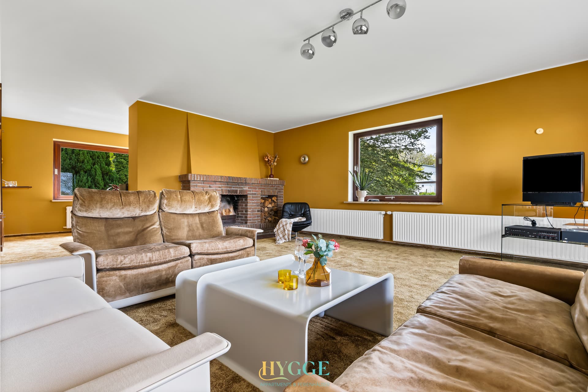 Retro Küche - authentisches 70er-Jahre Set